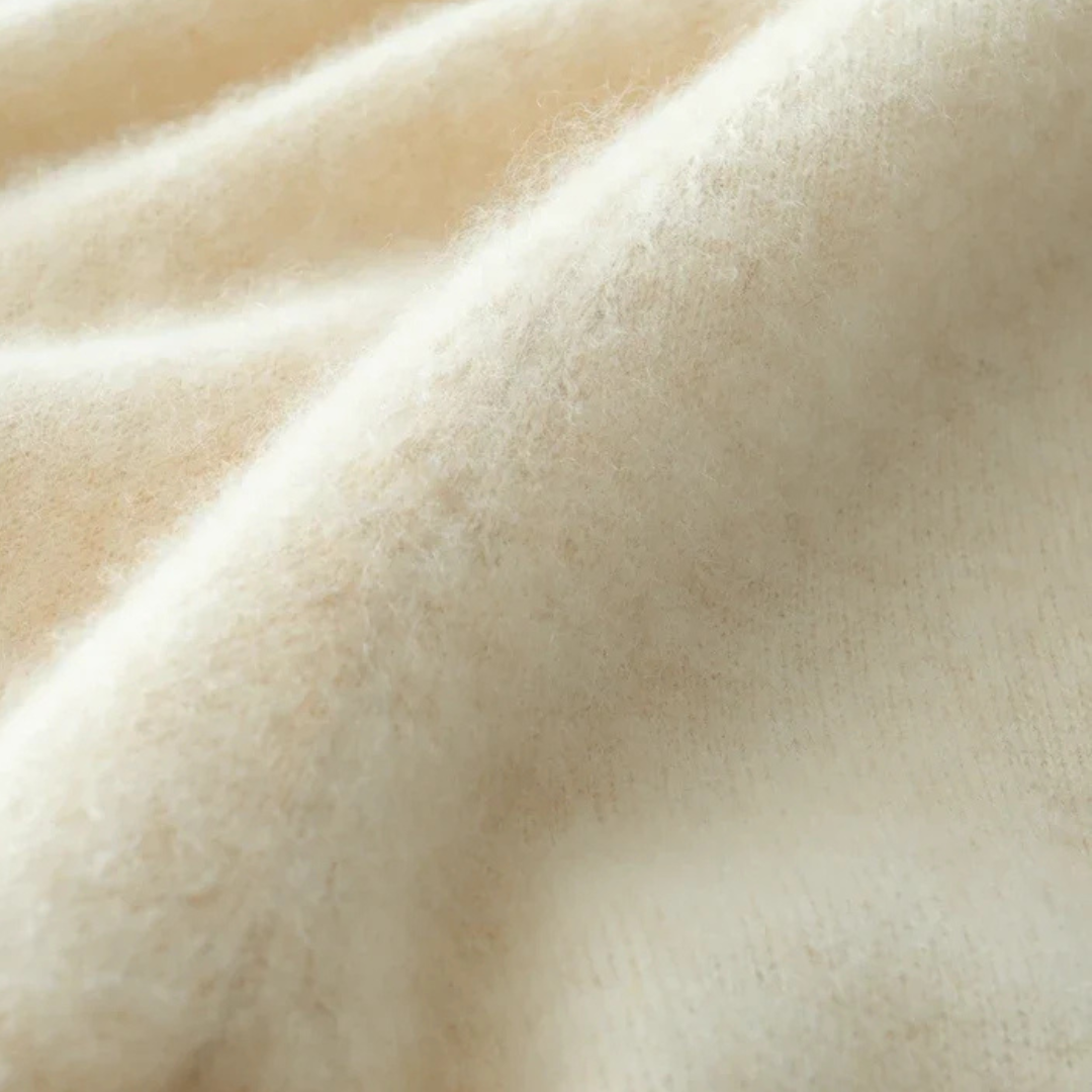 CASHMERE WRAP SWEATER