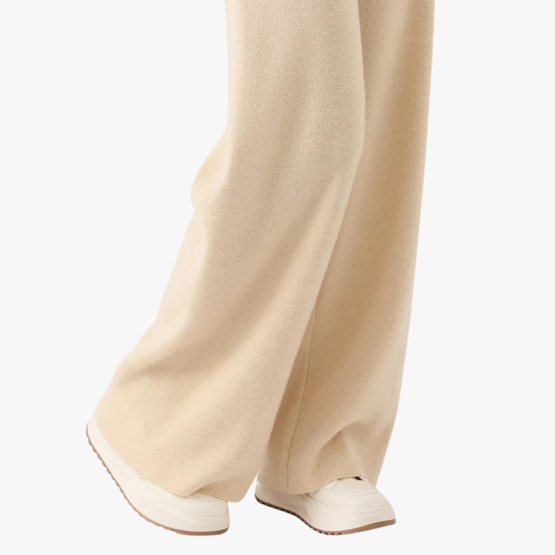 RELAXED MERINO WOOL RIB KNIT JOGGER