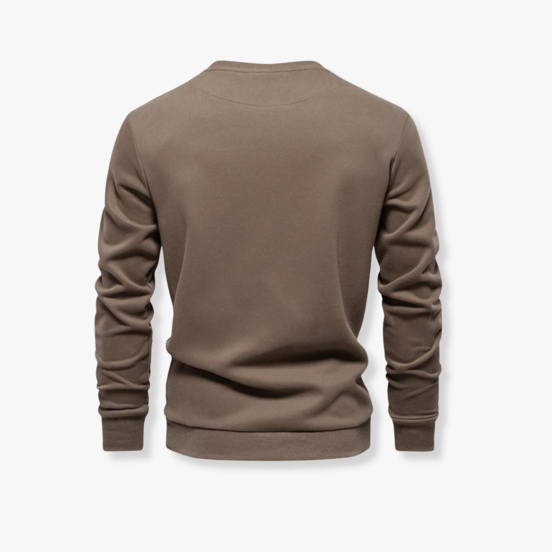 BELGRAVE SIDE STRIPE SWEATER