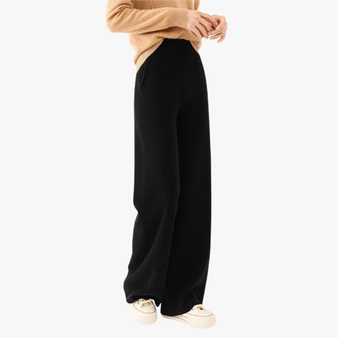 RELAXED MERINO WOOL RIB KNIT JOGGER