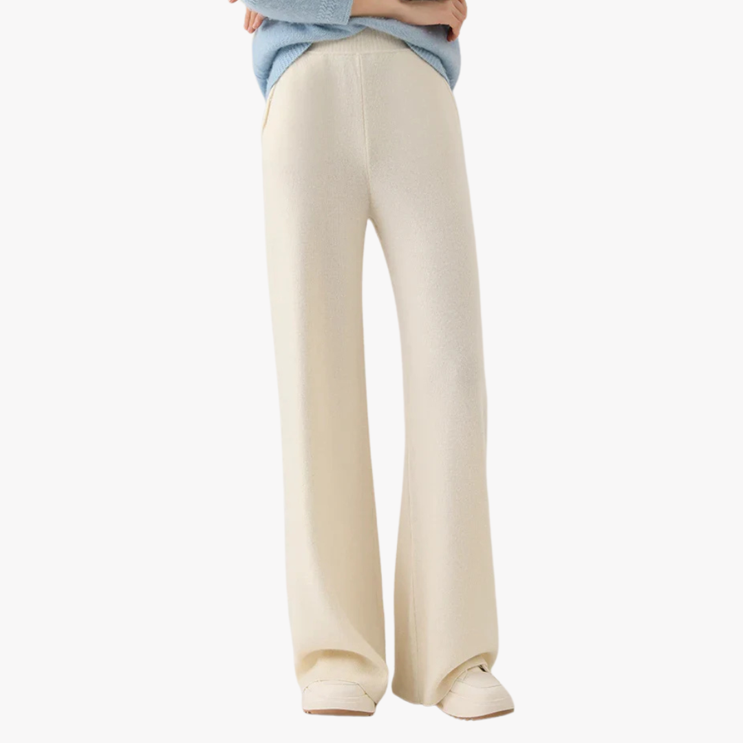 RELAXED MERINO WOOL RIB KNIT JOGGER