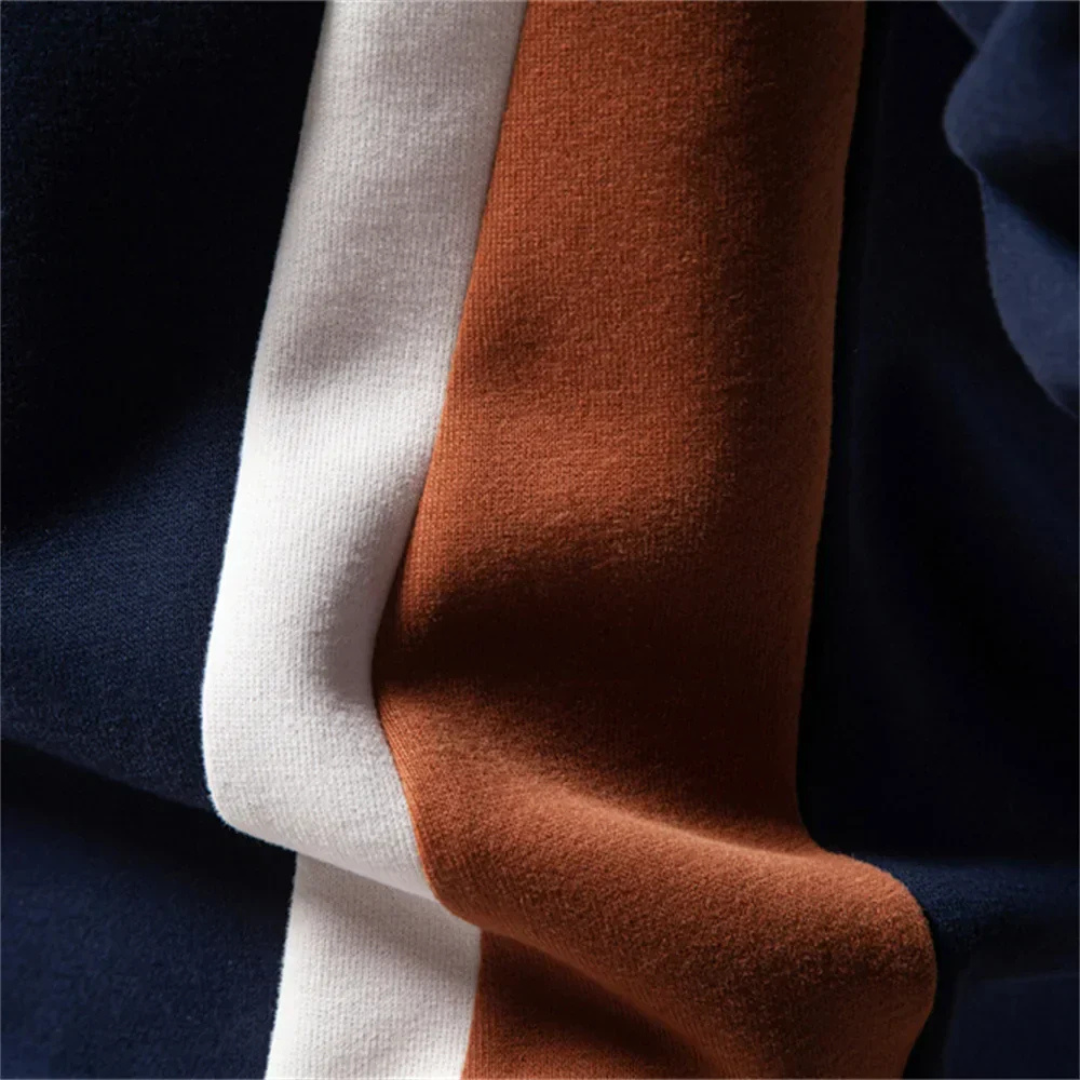 BELGRAVE SIDE STRIPE SWEATER