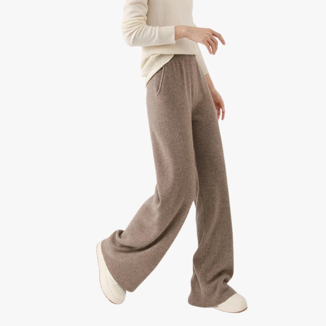 RELAXED MERINO WOOL RIB KNIT JOGGER