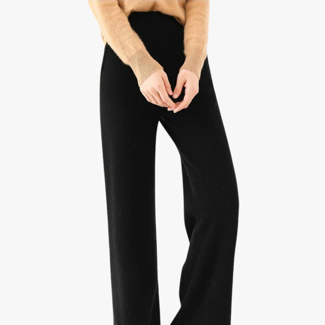RELAXED MERINO WOOL RIB KNIT JOGGER
