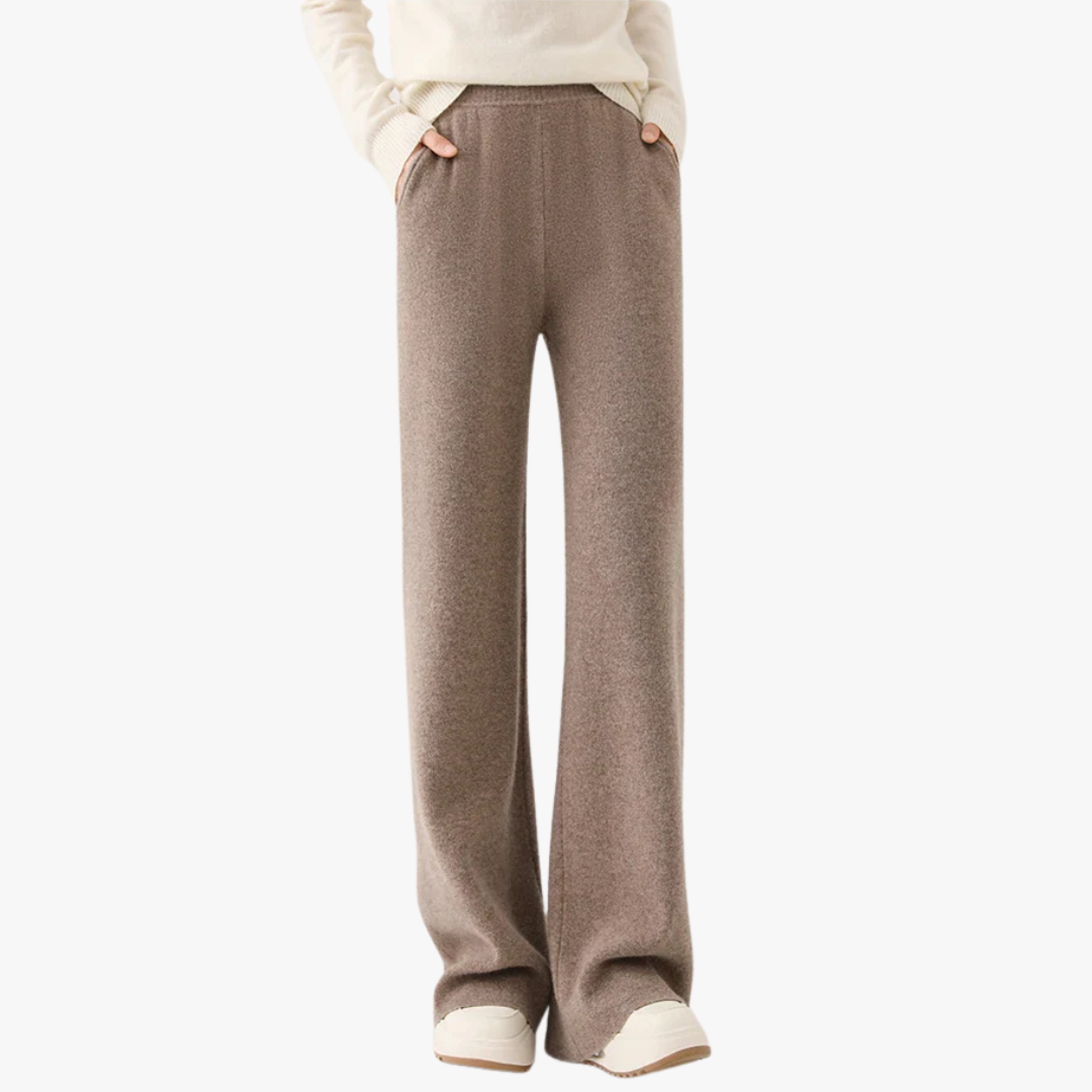 RELAXED MERINO WOOL RIB KNIT JOGGER