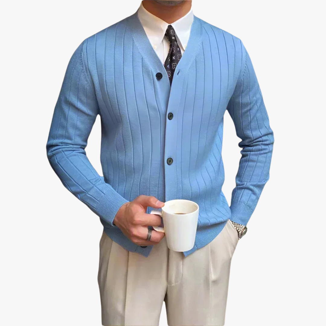 ERNEST RIBBED CARDIGAN