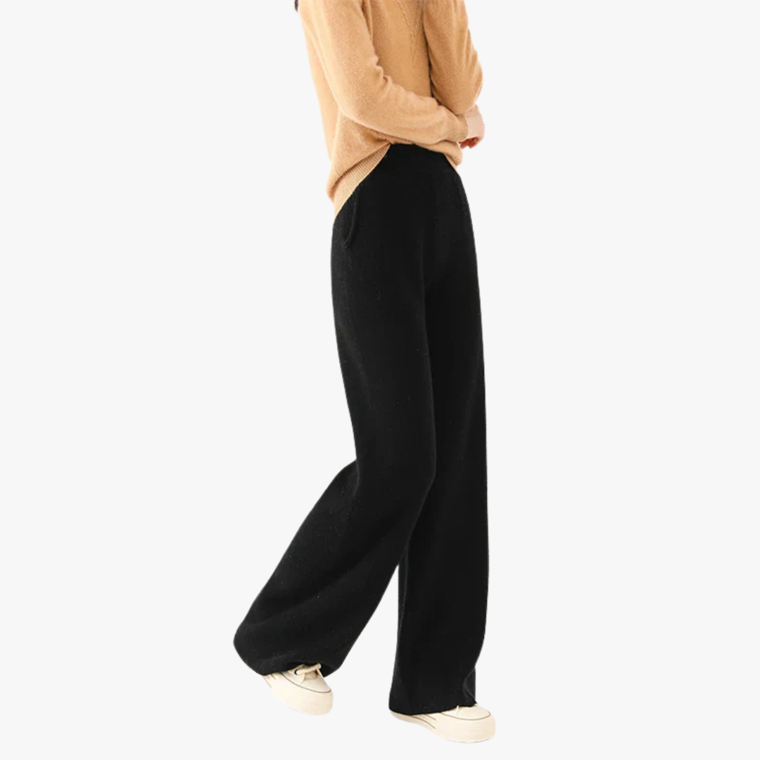 RELAXED MERINO WOOL RIB KNIT JOGGER