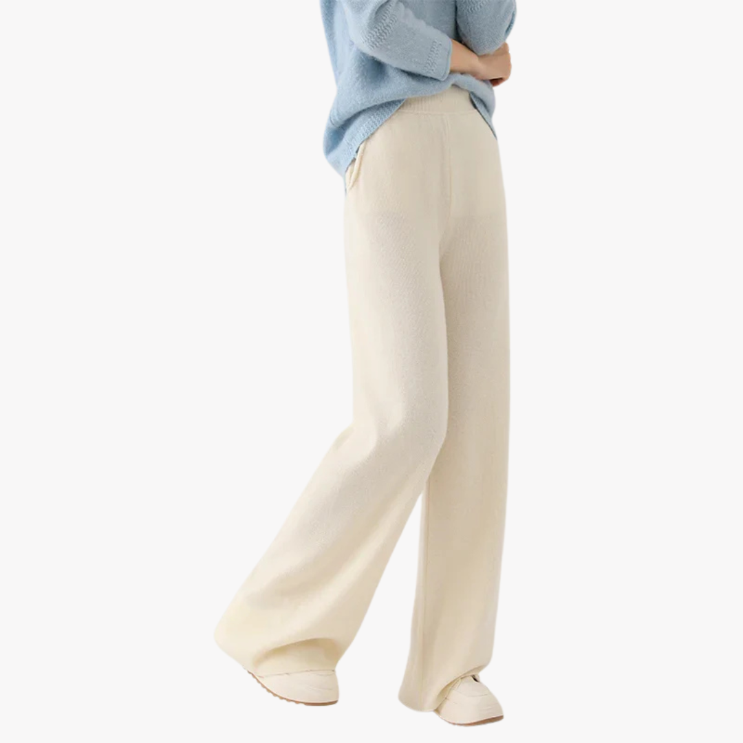 RELAXED MERINO WOOL RIB KNIT JOGGER