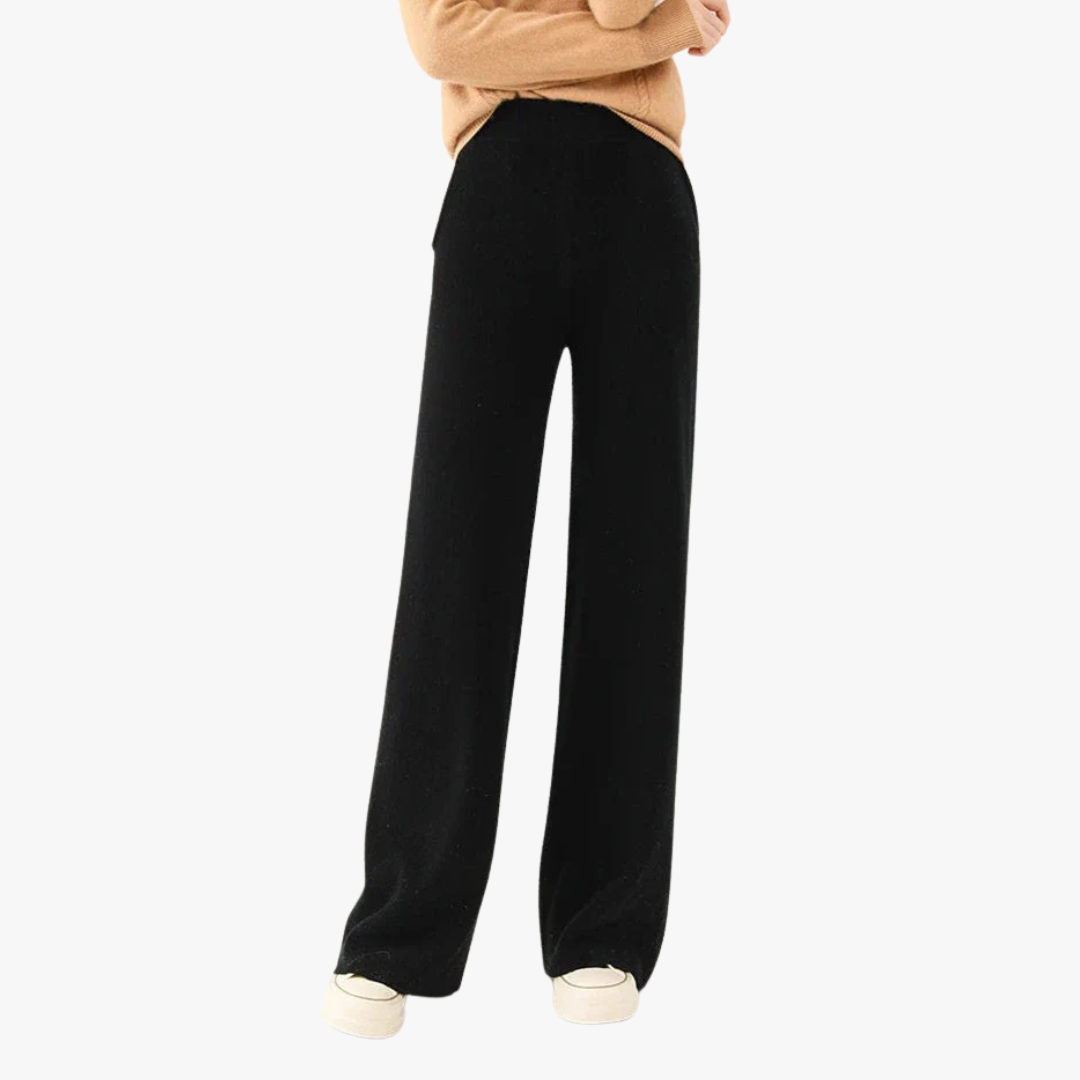 RELAXED MERINO WOOL RIB KNIT JOGGER