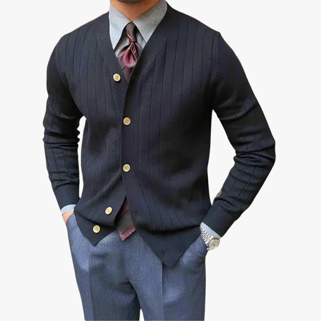 ERNEST RIBBED CARDIGAN