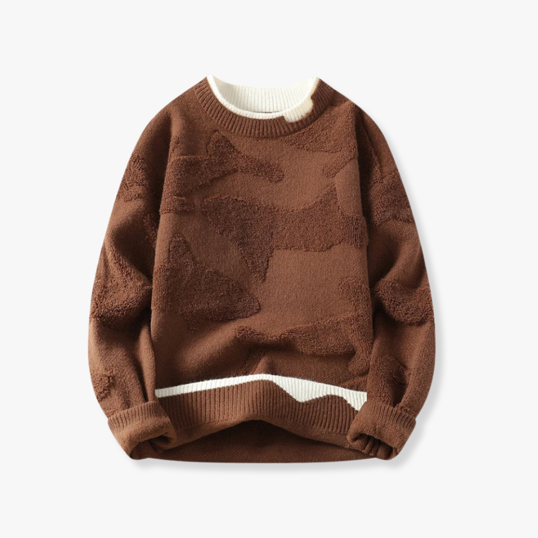 OLIVER SUBTLE CAMO SWEATER