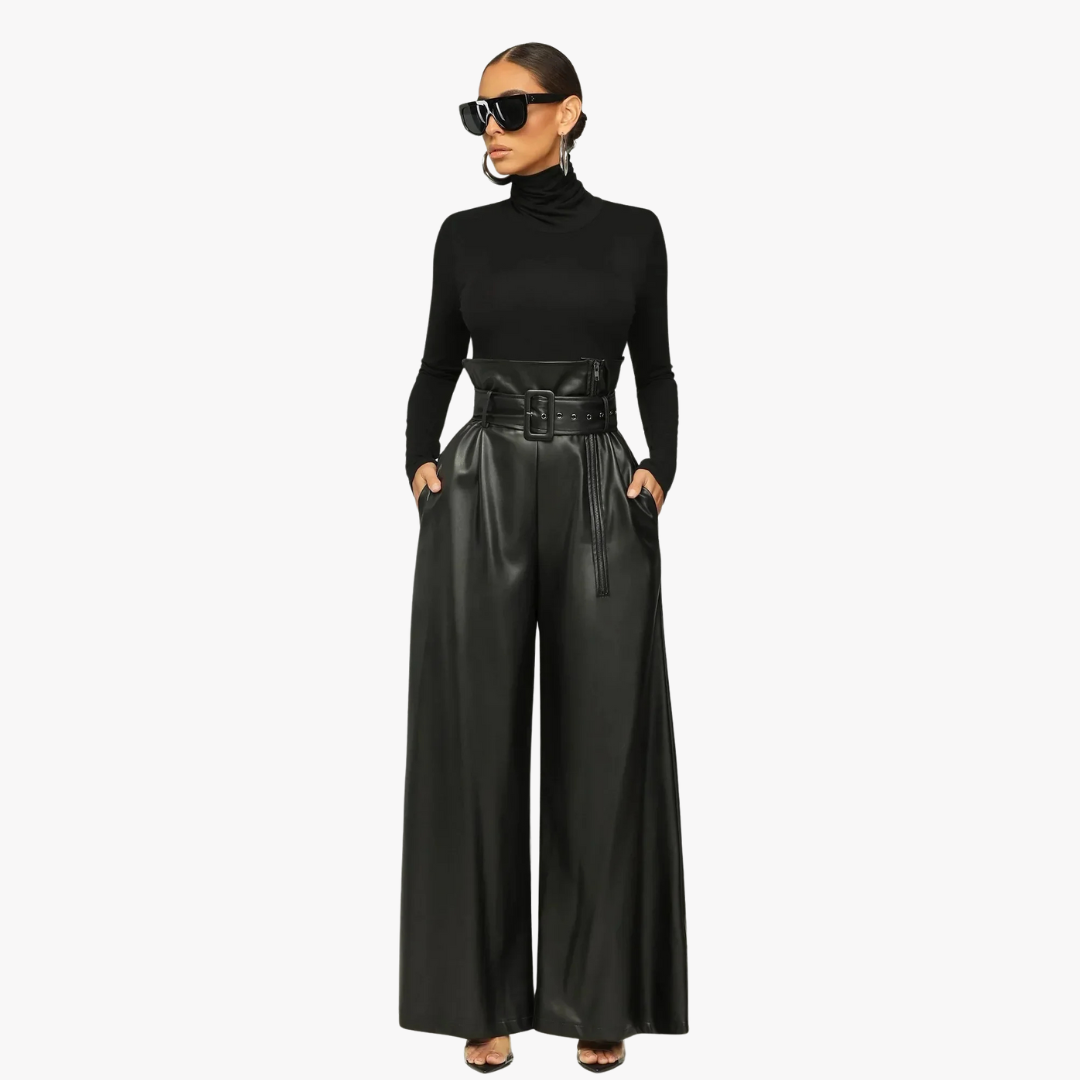 PALAZZO WIDE LEG PANTS