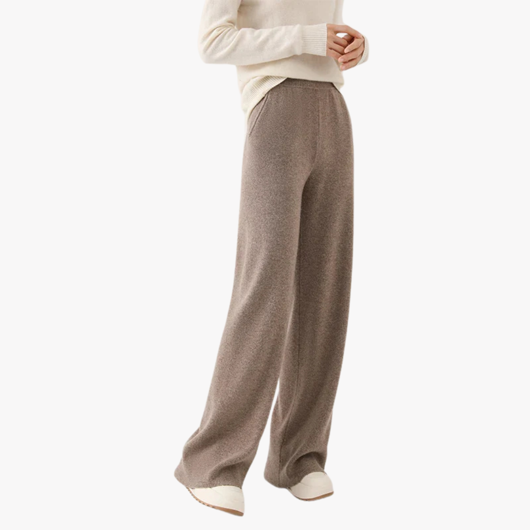 RELAXED MERINO WOOL RIB KNIT JOGGER