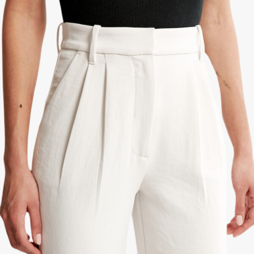 GABRIELLA RELAXED PLEATED TROUSERS
