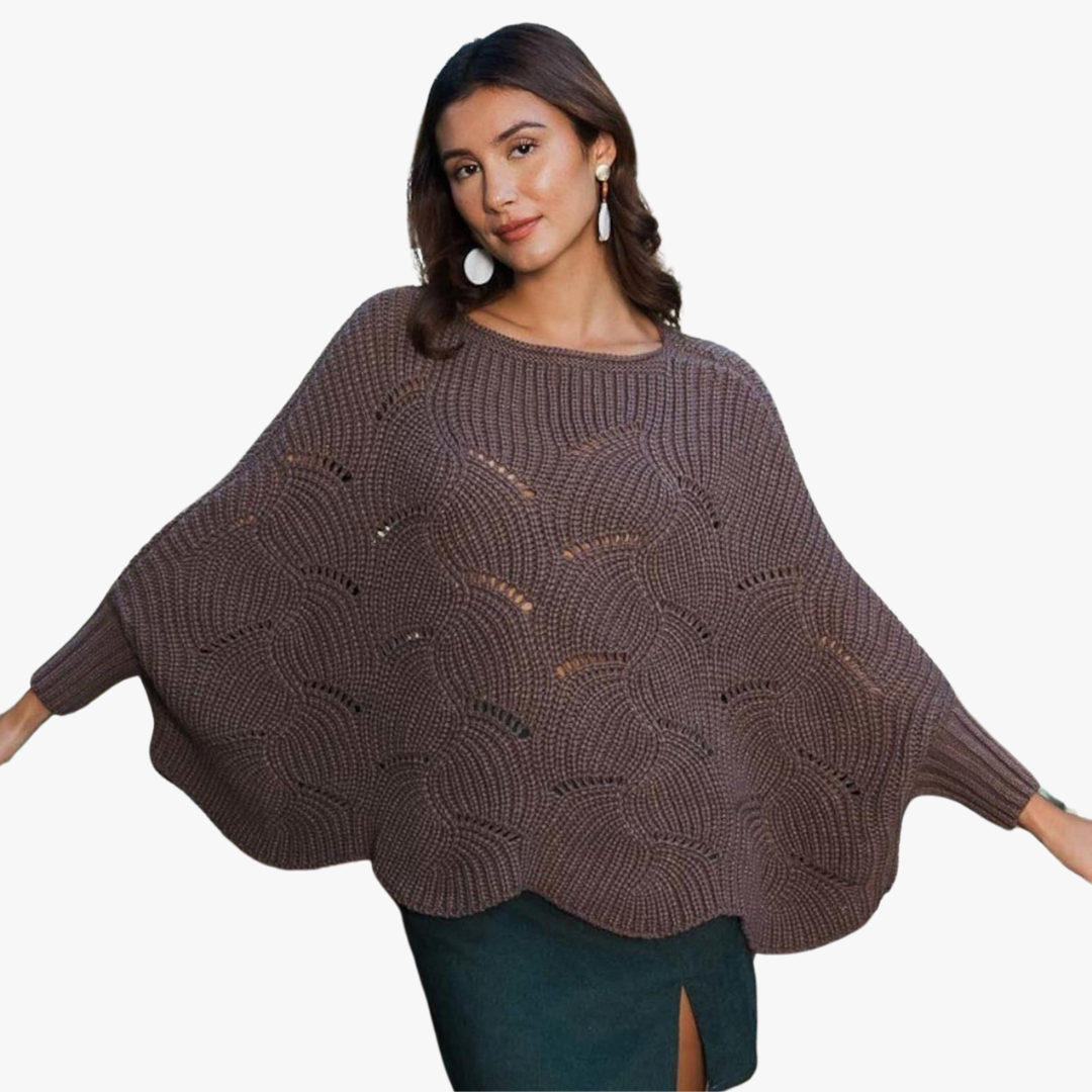 VEENA OPEN KNIT SWEATER