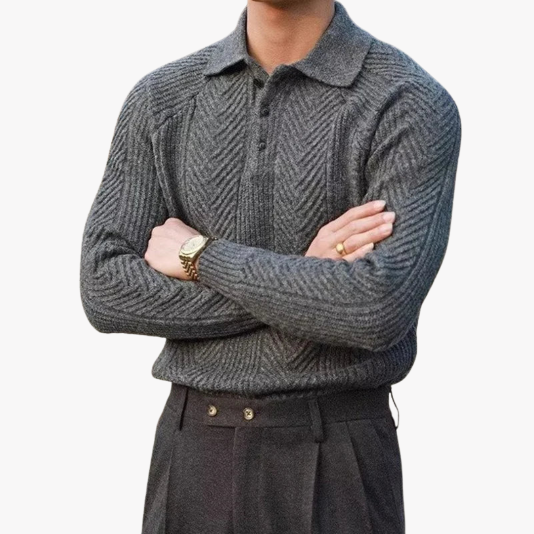 MARSHALL KNITTED POLO SHIRT