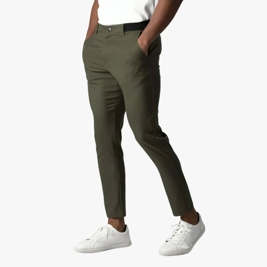 TUSCA STRETCH CHINO TROUSERS