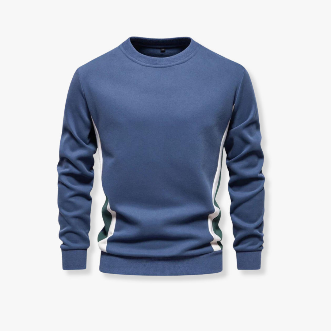 BELGRAVE SIDE STRIPE SWEATER