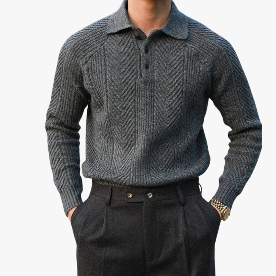 MARSHALL KNITTED POLO SHIRT