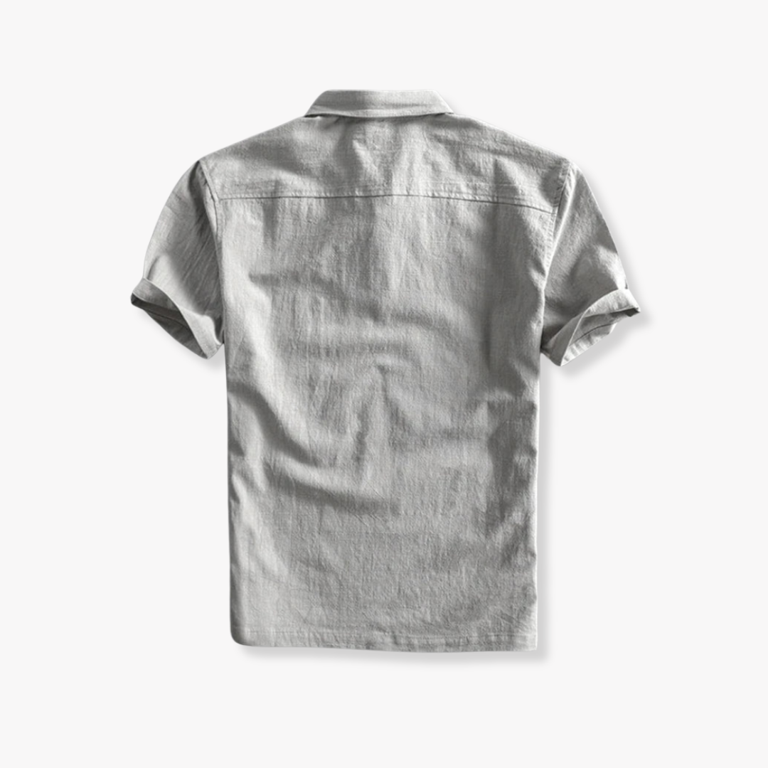 ROME SUMMER LINEN POLO