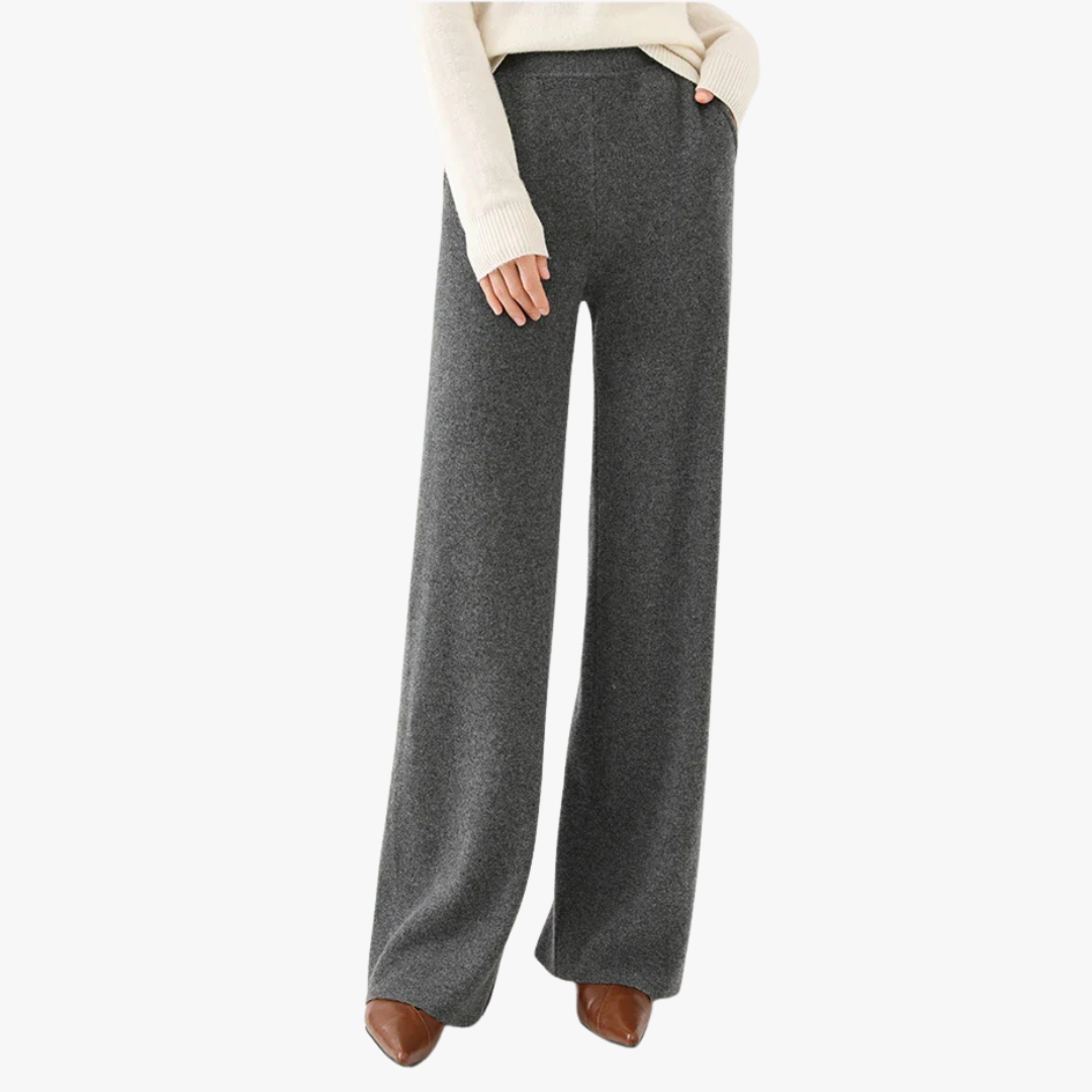 RELAXED MERINO WOOL RIB KNIT JOGGER