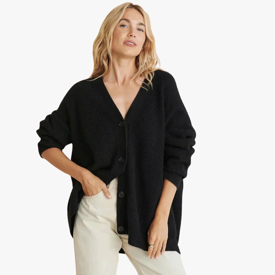 ANNIE CLASSIC OVERSIZED CARDIGAN