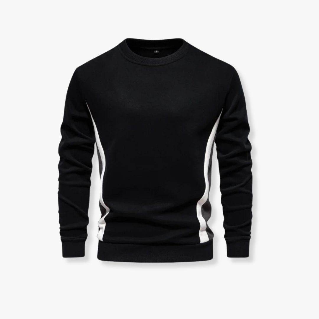 BELGRAVE SIDE STRIPE SWEATER
