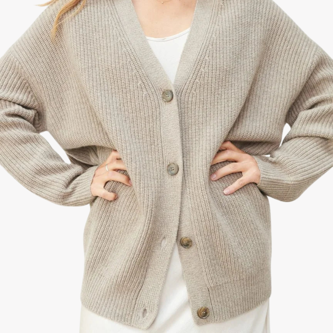 ANNIE CLASSIC OVERSIZED CARDIGAN