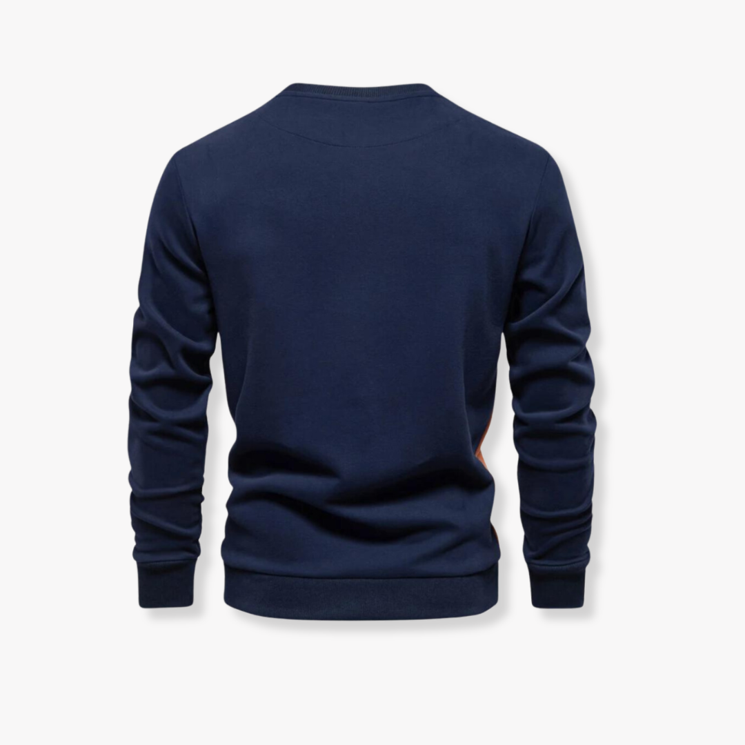 BELGRAVE SIDE STRIPE SWEATER