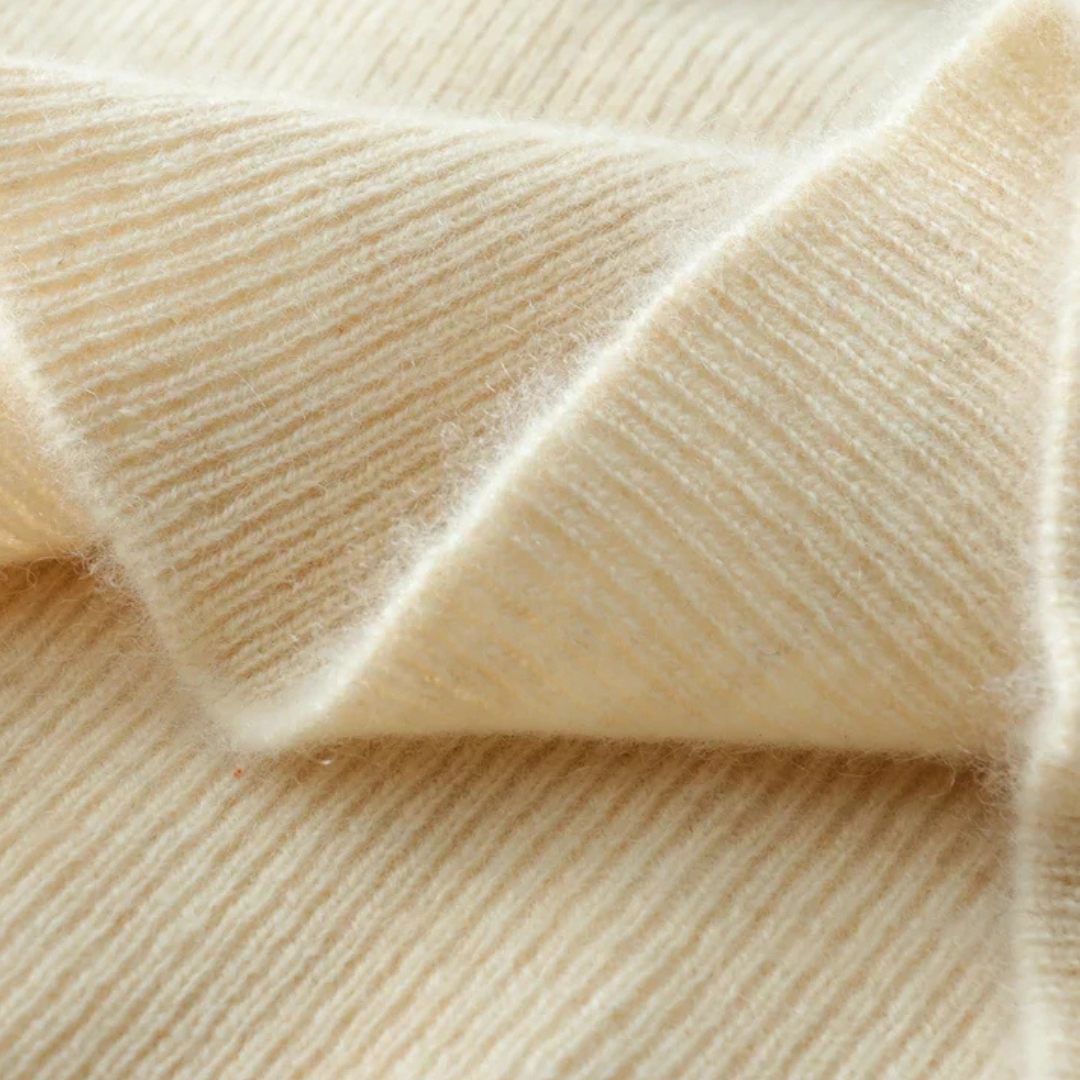CASHMERE WRAP SWEATER