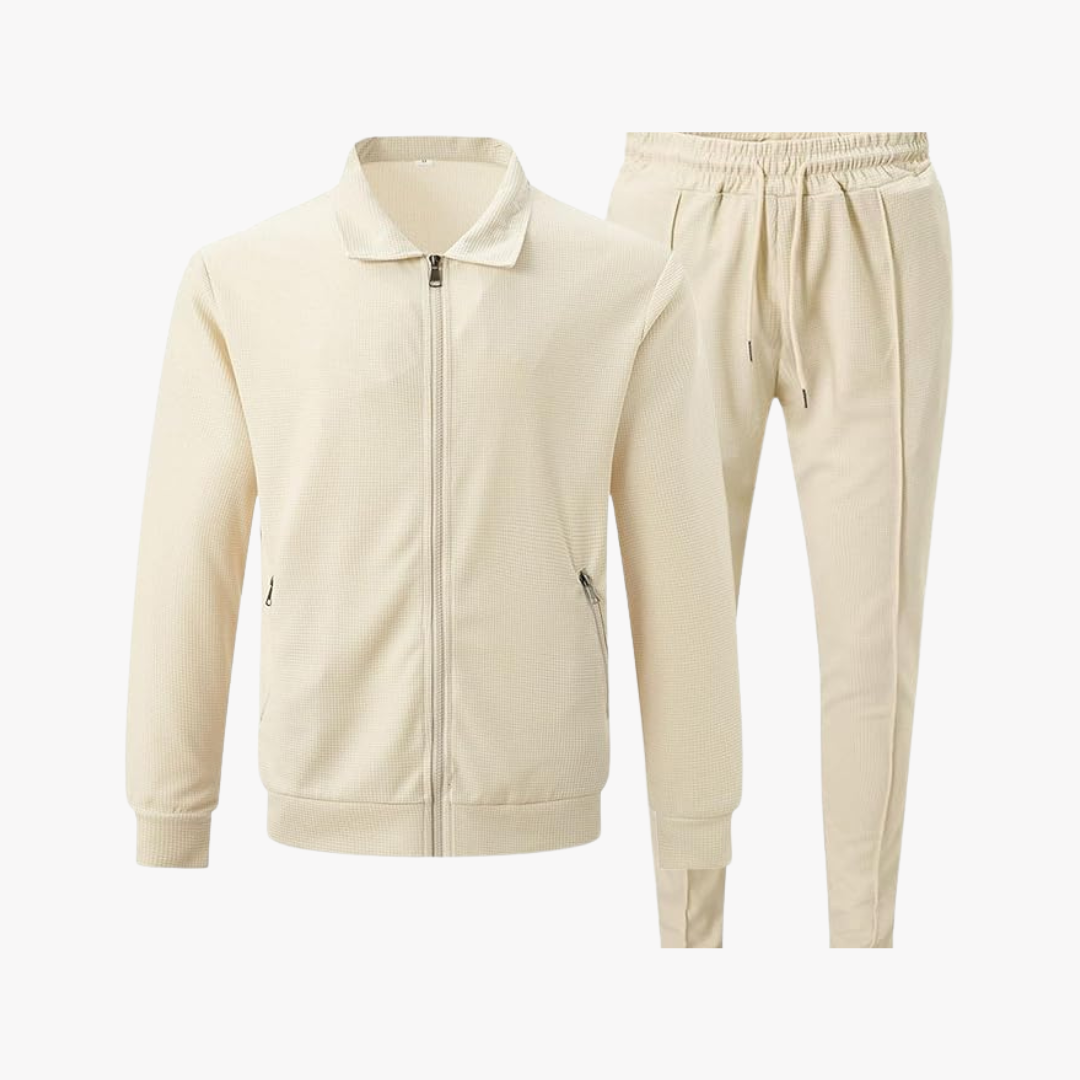 VERONI WAFFLE KNIT SET