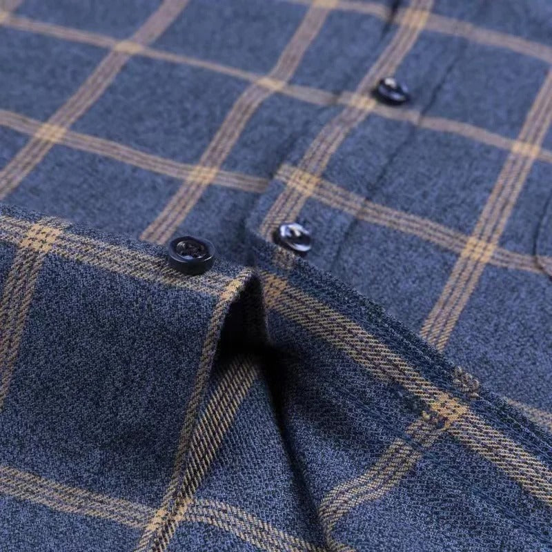 CHRISTIAN COTTON CHECK SHIRT