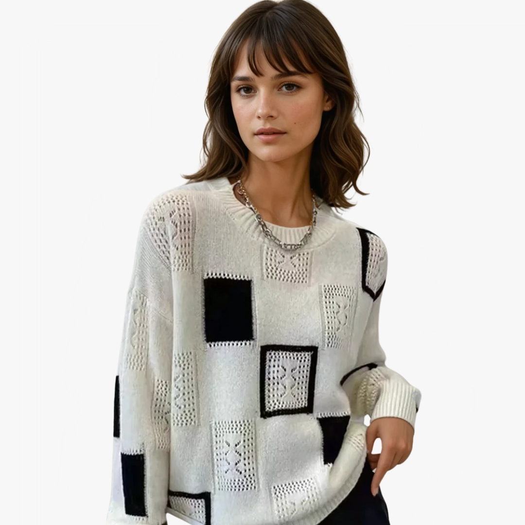 RIVERA PATCH SWEATER